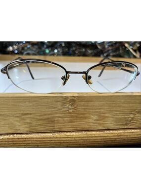Saki Eyewear Mod 508 Eyeglasses Col. BWN Brown Frame 50-19-140 Handmade Japan